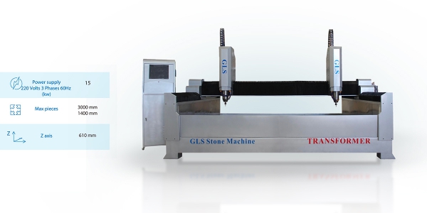 Transforer 5.5 KW CNC Double Head